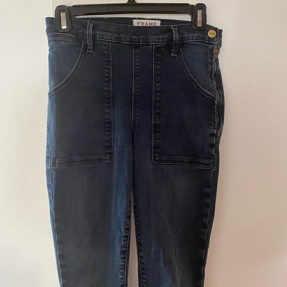 FRAME DENIM Le Skinny De Francoise Blue Jeans Women’s Size 27 - Picture 3 of 8